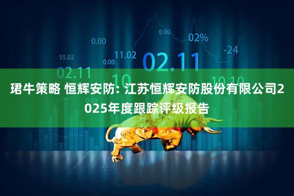 珺牛策略 恒辉安防: 江苏恒辉安防股份有限公司2025年度跟踪评级报告
