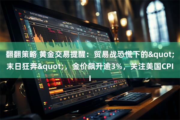 翻翻策略 黄金交易提醒：贸易战恐慌下的"末日狂奔"，金价飙升逾3%，关注美国CPI